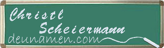 Christl Scheiermann Visitenkarte